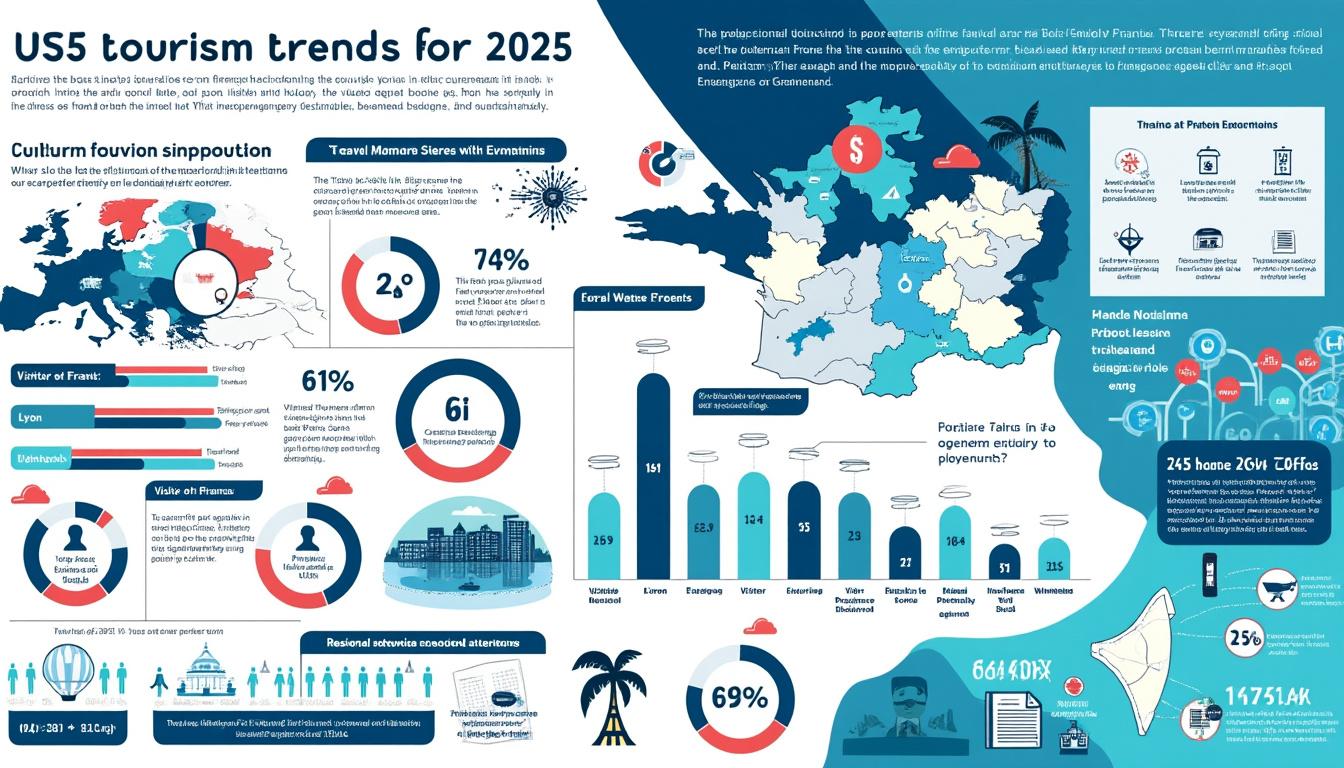 analyse des nouvelles tendances du tourisme: hausse de la fréquentation locale, recul des visiteurs étrangers, impacts sur destinations et acteurs du secteur.