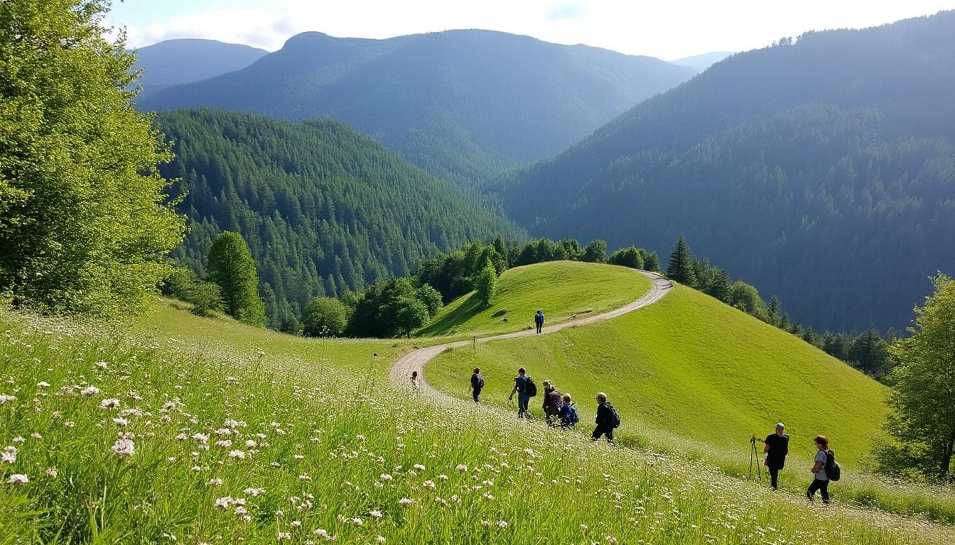 découvrez comment l'office de tourisme de decazeville accueille un nombre croissant de pèlerins allemands, suisses et belges sur les chemins de saint-jacques, témoignant de l'attrait international du célèbre pèlerinage.