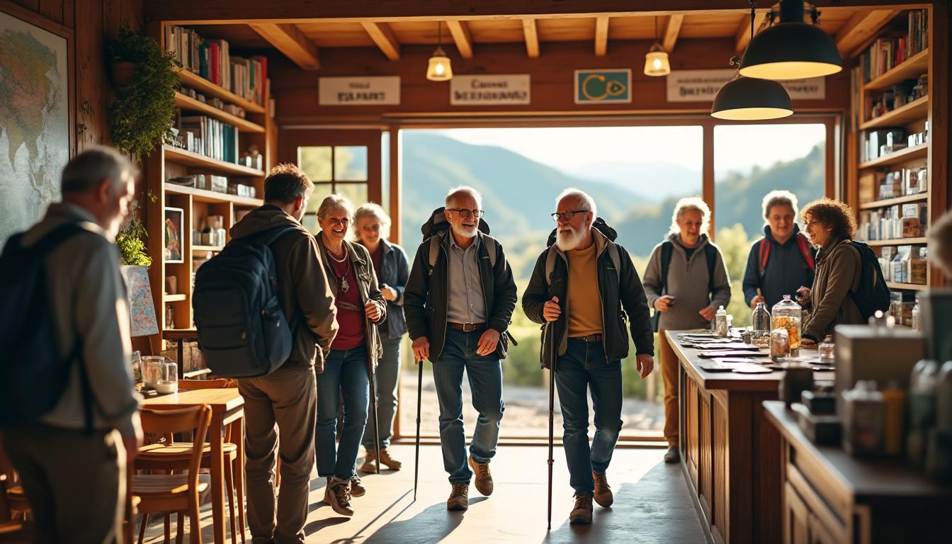 découvrez comment l’office de tourisme de decazeville accueille de plus en plus de pèlerins venus d’allemagne, de suisse et de belgique sur les chemins de saint-jacques. un véritable carrefour international pour les passionnés de randonnée et de spiritualité.