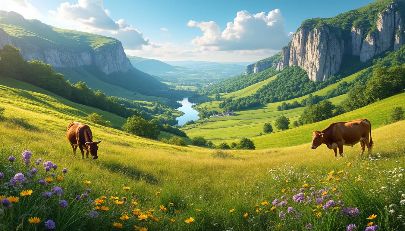 vivez une expérience inoubliable cet été en aveyron ! découvrez les paysages époustouflants des causses et de l'aubrac à travers un voyage sensoriel unique. laissez-vous envoûter par la nature sauvage, les saveurs authentiques et les traditions locales.