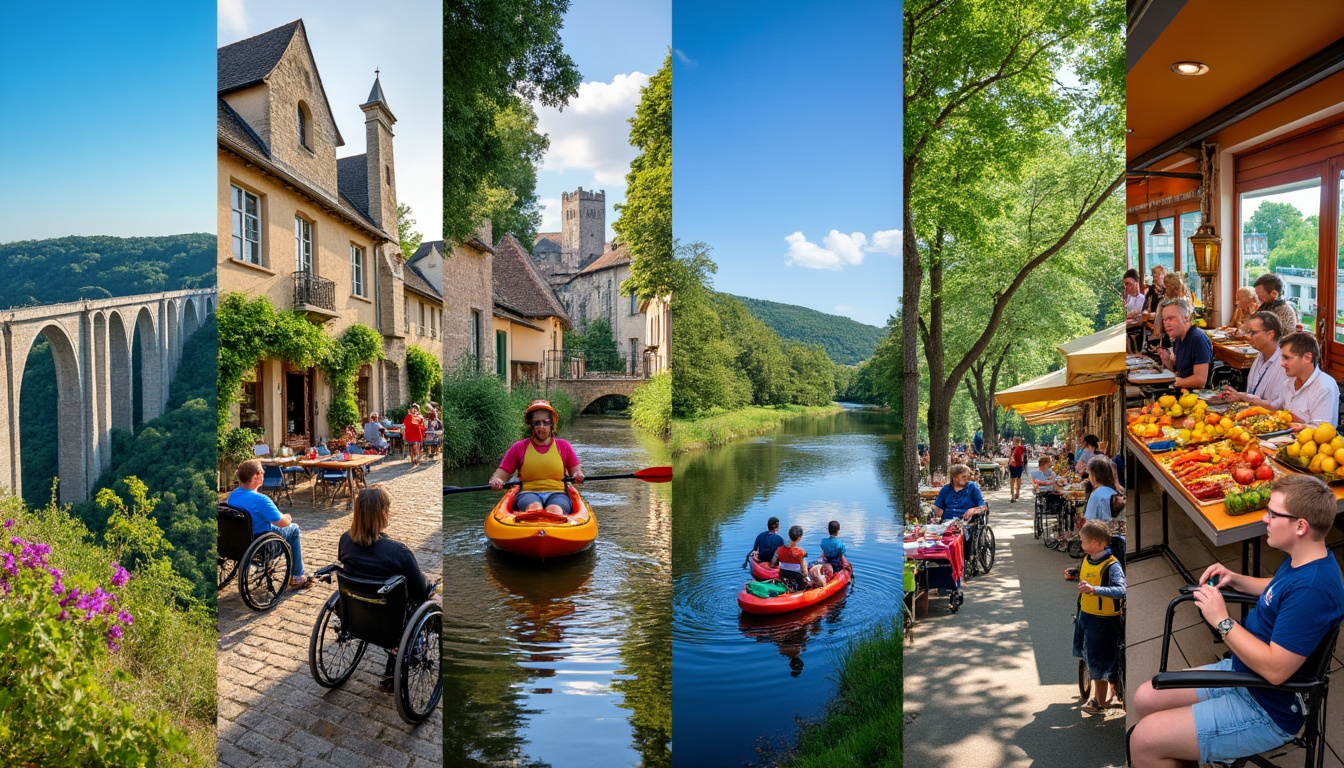 partez à la découverte de l'aveyron avec notre sélection de huit expériences touristiques accessibles à tous. profitez de séjours inclusifs et d’activités adaptées, pour des vacances inoubliables en toute sérénité !