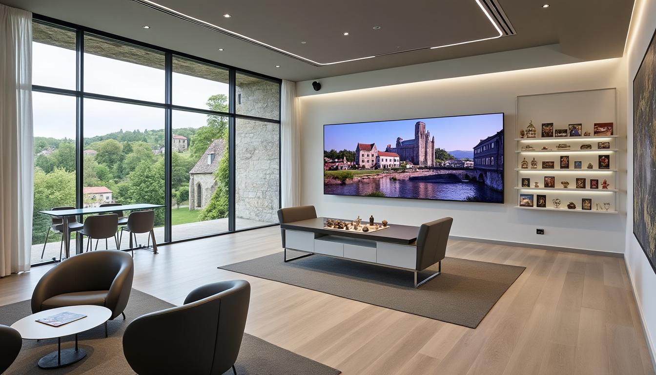 découvrez comment la rénovation de la vitrine de l'office de tourisme de conques met en valeur ce lieu d'accueil emblématique, offrant aux visiteurs une expérience plus moderne et attrayante.