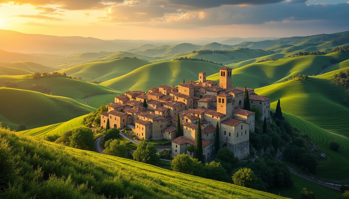 plongez au cœur de la toscane en découvrant un charmant village médiéval, parfait pour un week-end authentique et paisible, loin de l'agitation touristique.