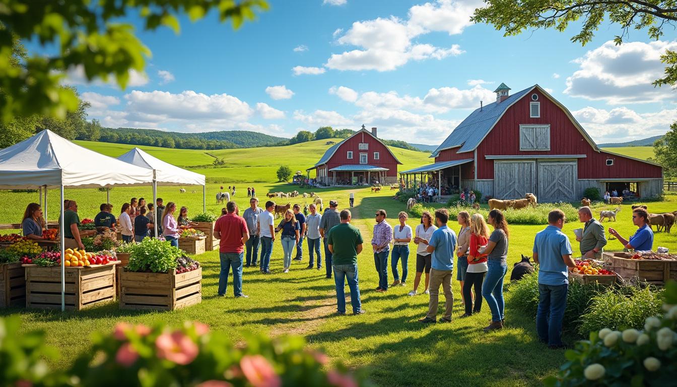 découvrez l'agritourisme lors d'une journée immersive dédiée aux professionnels du tourisme local. plongez dans des expériences authentiques, développez votre réseau et enrichissez vos offres grâce à de nouvelles inspirations rurales.