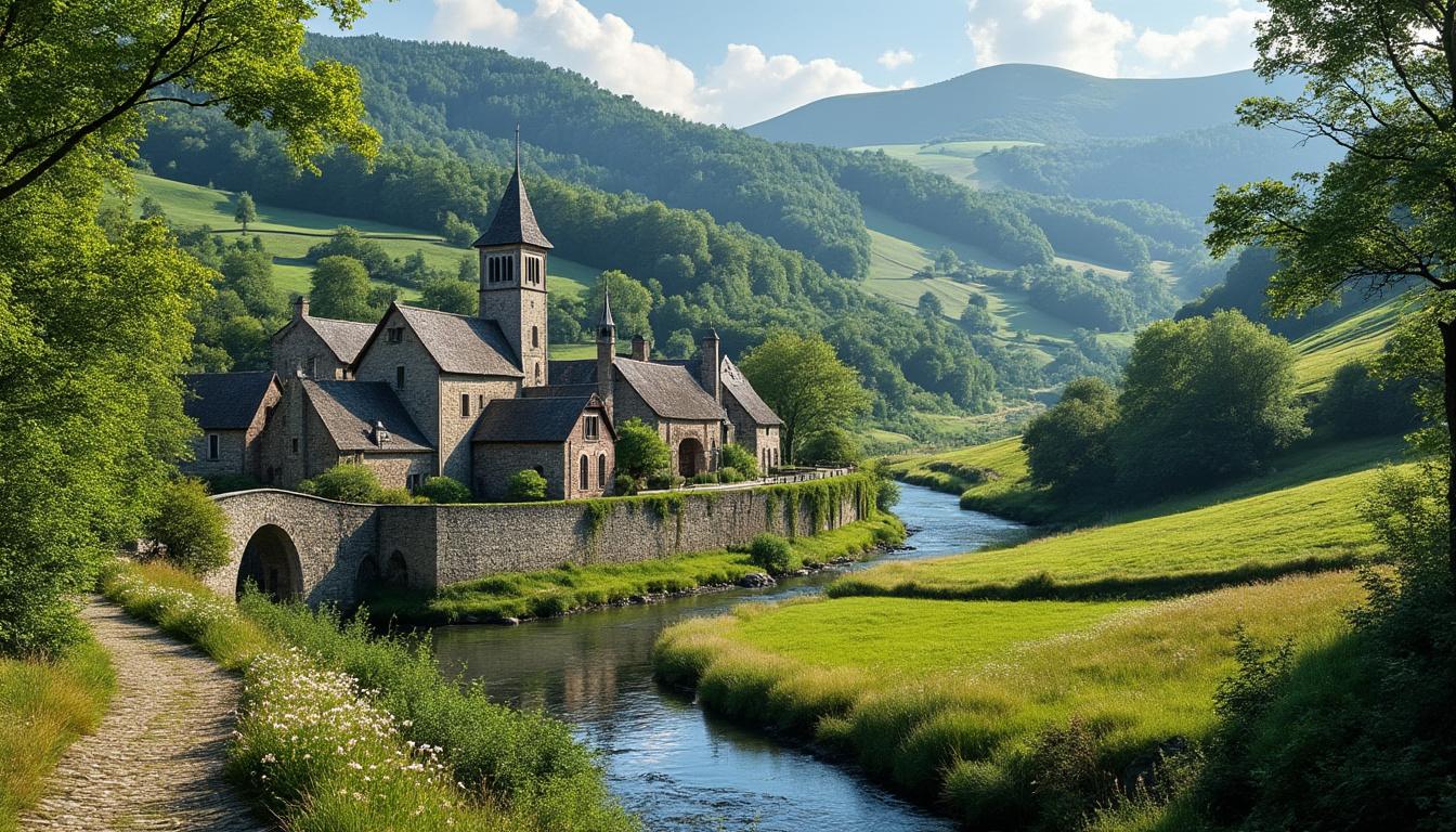 découvrez le retour chaleureux d'alexandra lamy et julien leberre en aveyron, une rencontre pleine d'émotion qui ravit les cœurs et fait vibrer la région.