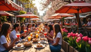 plongez dans l'ambiance festive avec des apéros géants, bandas et guinguettes lors de l'événement printanier incontournable qui animera toute la ville !