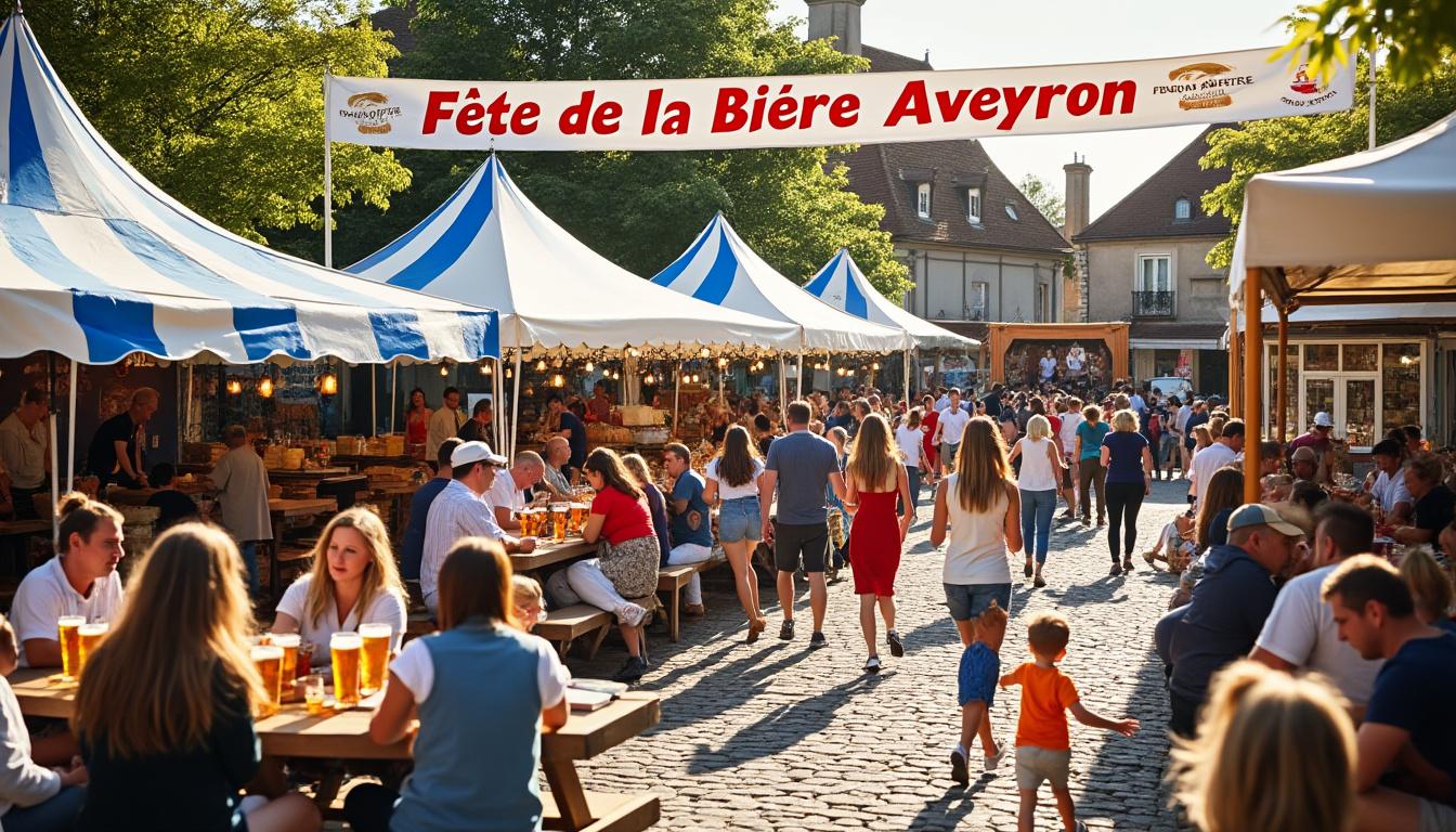 découvrez l'aveyron à travers ses fêtes de la bière, ses balades à vélo, ses raclettes géantes et ses brocantes. des activités incontournables pour des journées animées et conviviales.