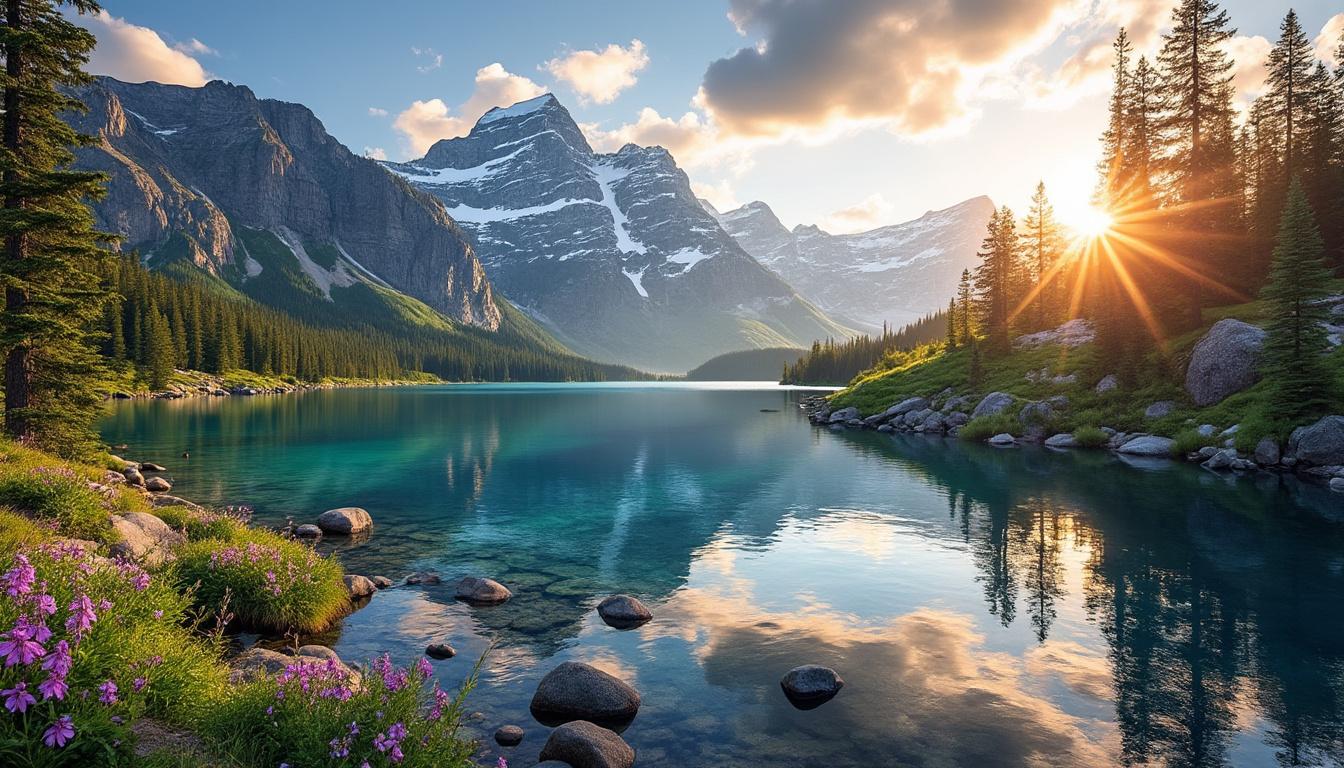 explorez le lac du montagnon, un joyau naturel niché au cœur des montagnes, idéal pour les amoureux de la nature et les amateurs d'aventure.