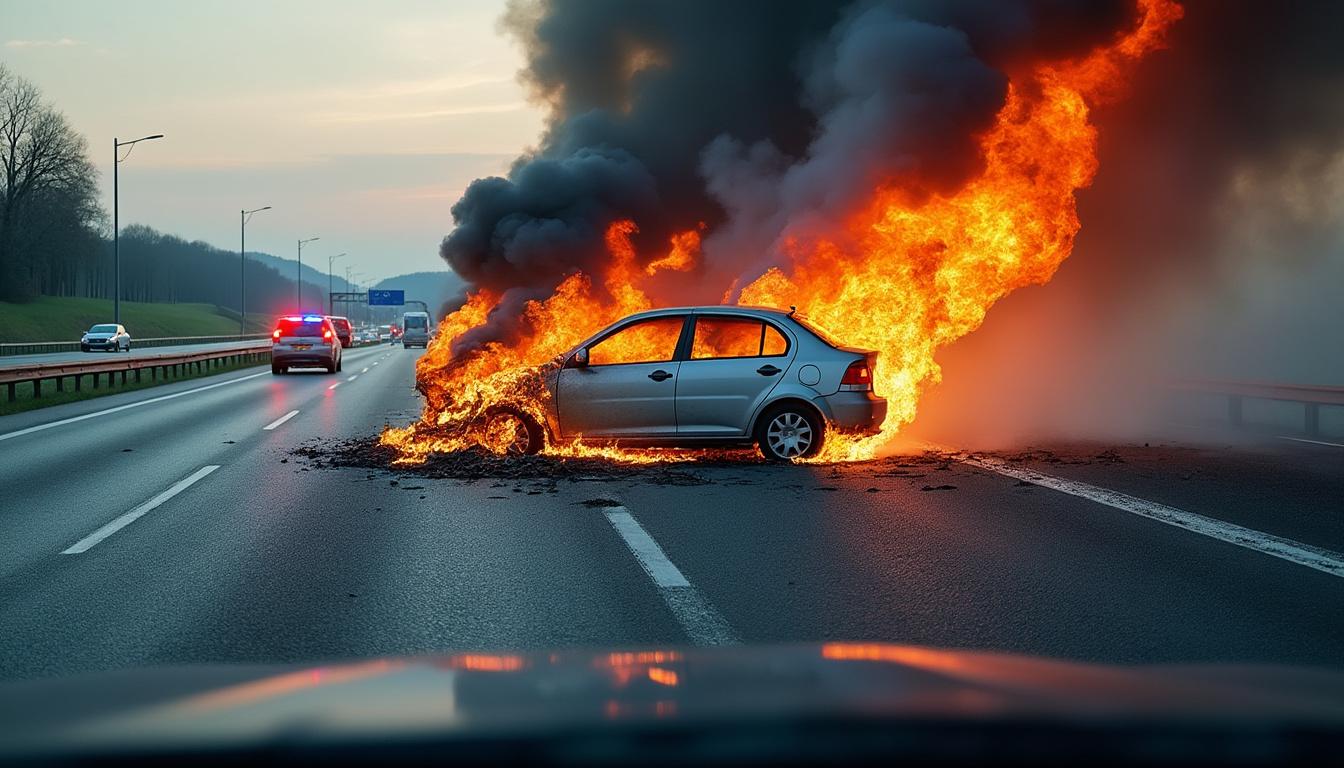 découvrez les détails de l'incendie spectaculaire sur la rn88 dans le tarn, avec un retour complet sur les circonstances ayant provoqué l'embrasement d'un véhicule.