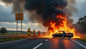 découvrez les détails de l'incendie spectaculaire sur la rn88 dans le tarn, avec un retour complet sur les circonstances ayant provoqué l'embrasement d'un véhicule.