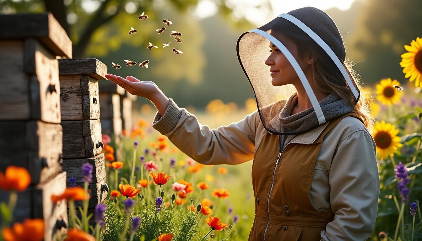 découvrez l'année exceptionnelle de mathilde andrieu, entre douceur et aventures au cœur des ruches, une immersion fascinante dans le monde des abeilles.