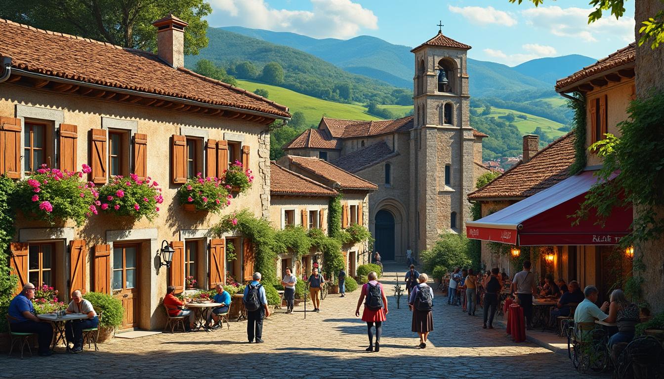découvrez un village français élu parmi les plus beaux sur les chemins de compostelle, un lieu enchanteur qui fascine pèlerins et voyageurs par son charme authentique et son patrimoine exceptionnel.