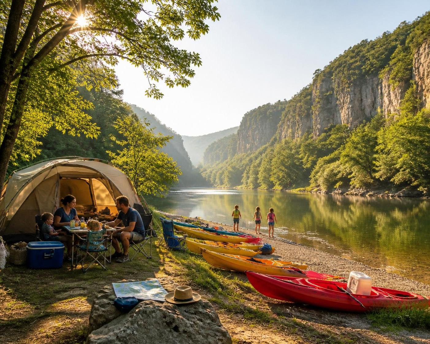 découvrez les meilleures adresses de camping au bord de l'eau dans les magnifiques gorges du tarn. profitez d'un séjour nature entre rivière, paysages époustouflants et activités en plein air.