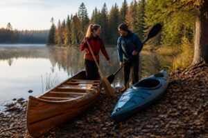 découvrez les principales différences entre le canoë et le kayak pour choisir l'activité qui vous convient le mieux.