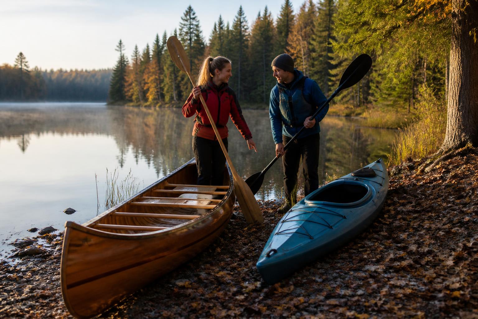 découvrez les principales différences entre le canoë et le kayak pour choisir l'activité qui vous convient le mieux.
