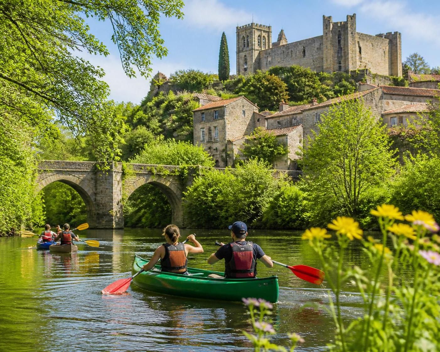 découvrez le canoë-kayak à clisson : descente paisible de la sèvre, locations faciles et bases nautiques accueillantes pour une aventure en pleine nature.