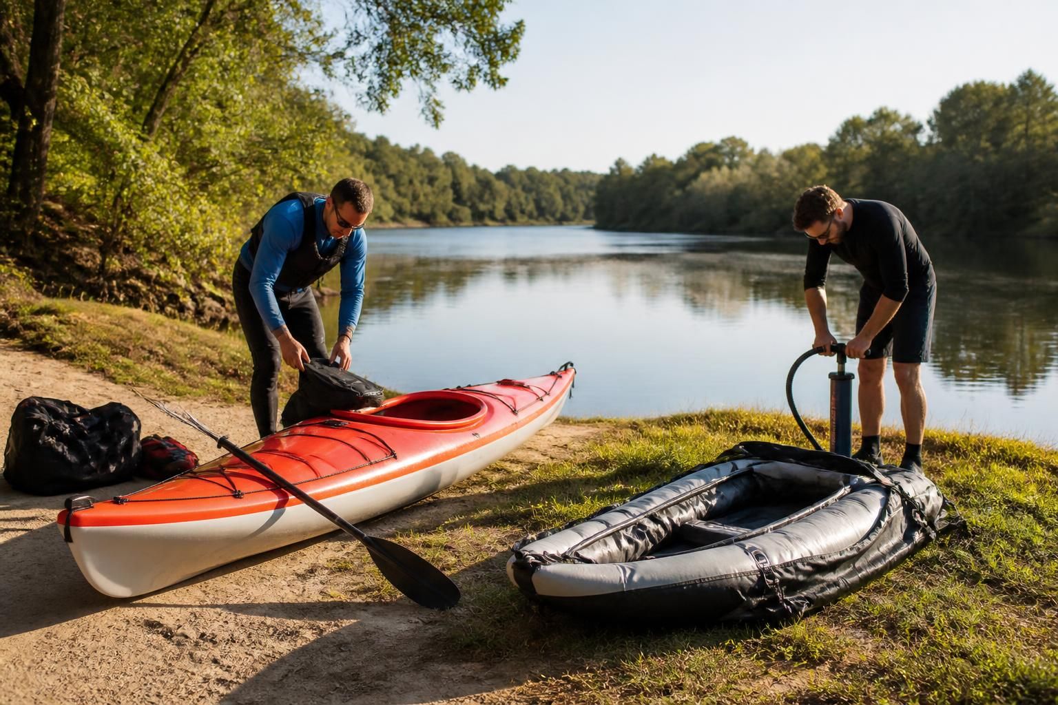 découvrez les différences entre canoë-kayak rigide et gonflable pour choisir celui qui correspond le mieux à votre usage, que ce soit pour la randonnée, la pêche ou les sports nautiques.