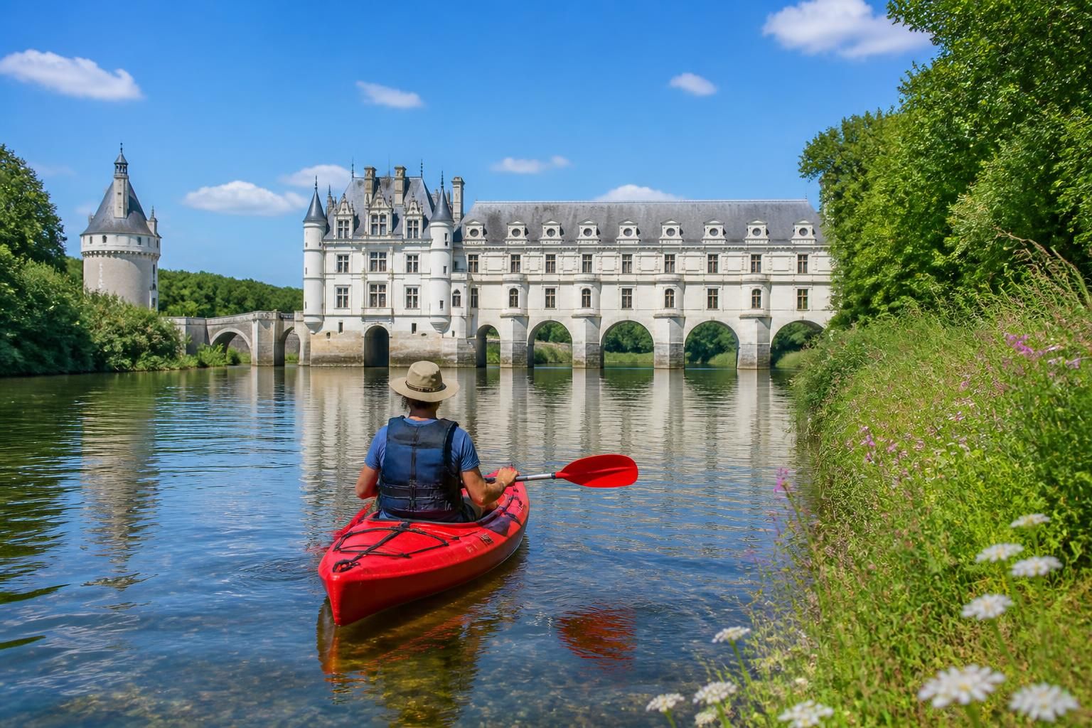 découvrez comment descendre le cher en kayak sous le magnifique château de chenonceau. conseils pratiques, itinéraires et conseils pour une expérience inoubliable en pleine nature.