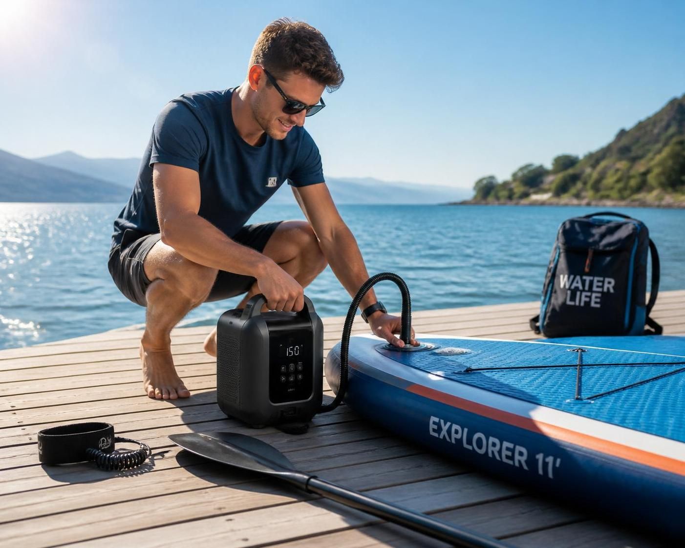 découvrez comment choisir la meilleure pompe électrique pour paddle afin de gonfler rapidement et efficacement votre équipement. guide complet pour un gonflage facile et sans effort.