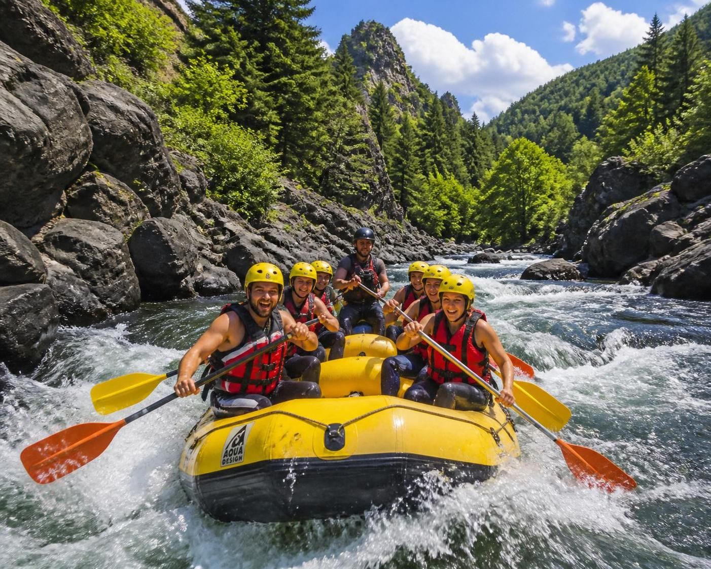 découvrez les meilleures rivières pour le rafting en auvergne, avec un guide des niveaux adaptés à tous les aventuriers, du débutant au confirmé.