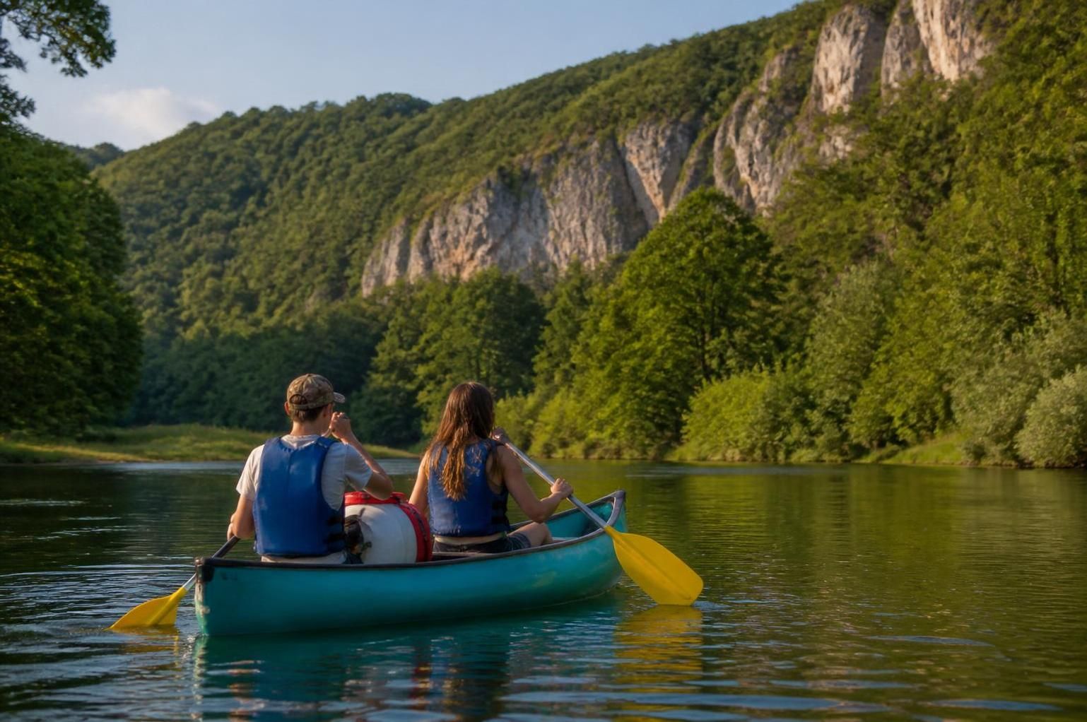 découvrez le plaisir du canoë à clécy, une aventure inoubliable au fil de l'orne, au cœur de la magnifique suisse normande. nature, paysages et sensations garanties !