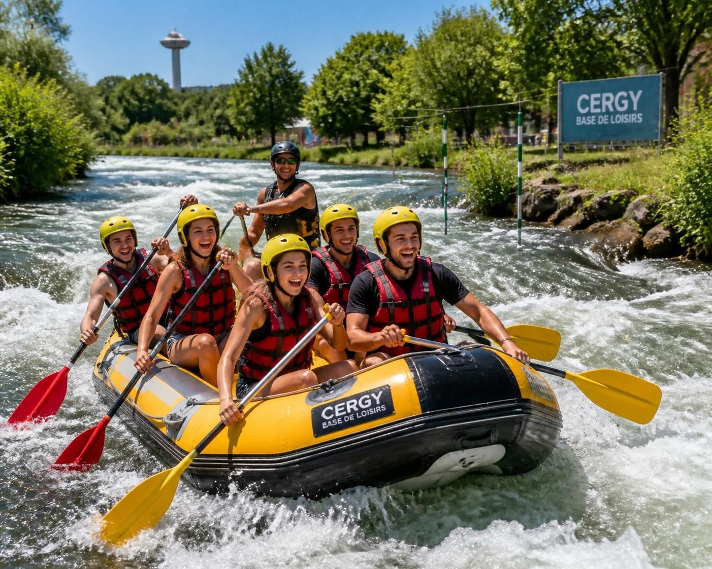 découvrez le rafting à cergy, une aventure en eau vive accessible à deux pas de paris pour des sensations fortes et un moment de plaisir en pleine nature.