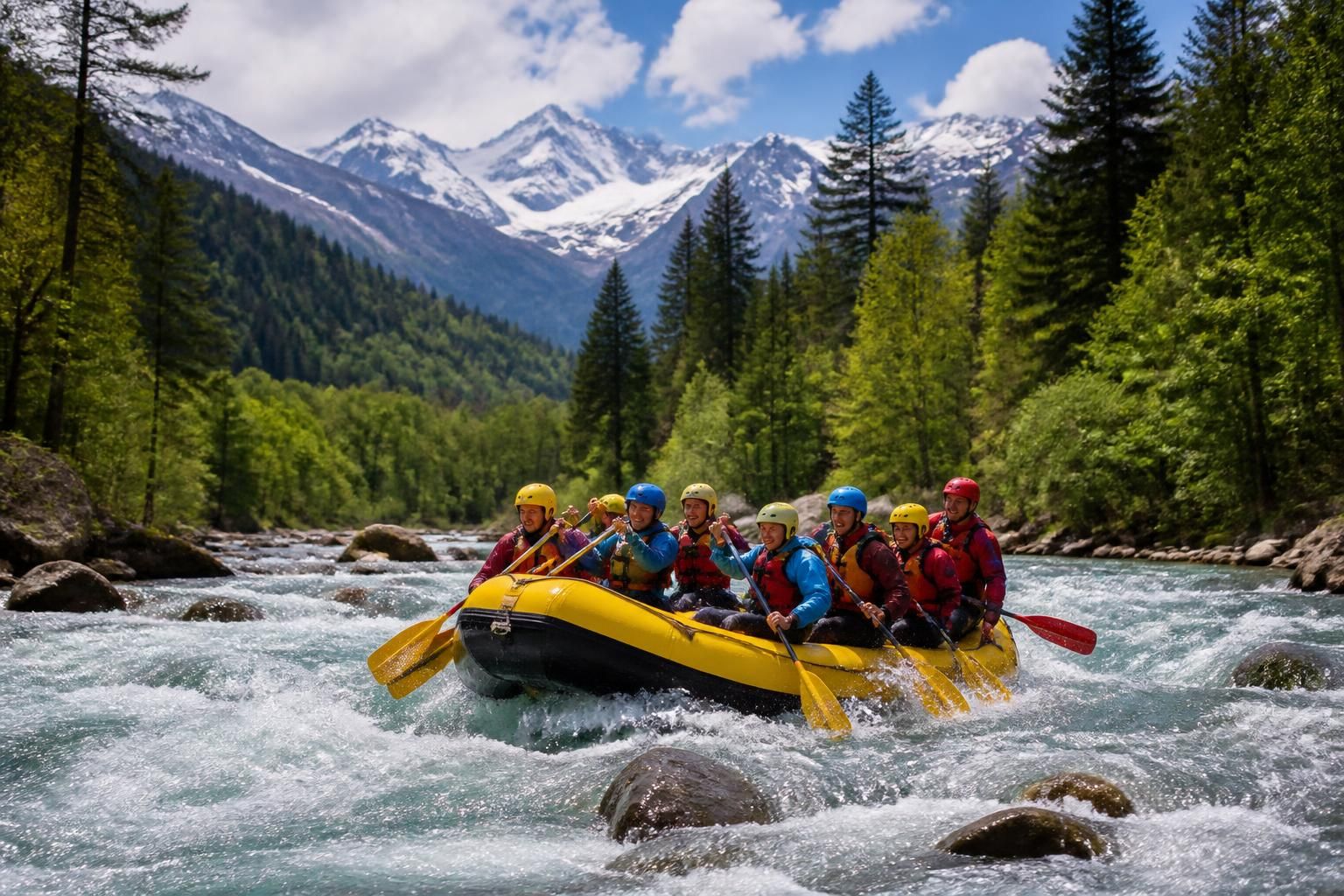 découvrez les meilleurs spots de rafting en savoie pour une aventure inoubliable en eau vive. profitez des rapides, paysages magnifiques et sensations fortes au cœur des alpes.