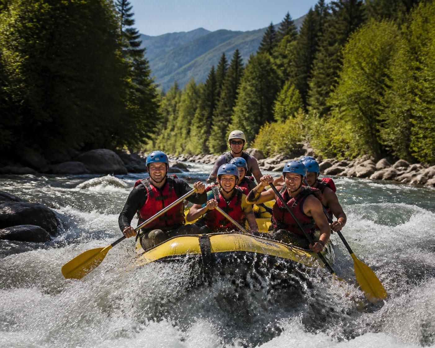 découvrez les meilleurs spots de rafting près de lyon pour profiter de sensations fortes en eau vive à seulement quelques kilomètres de la ville.