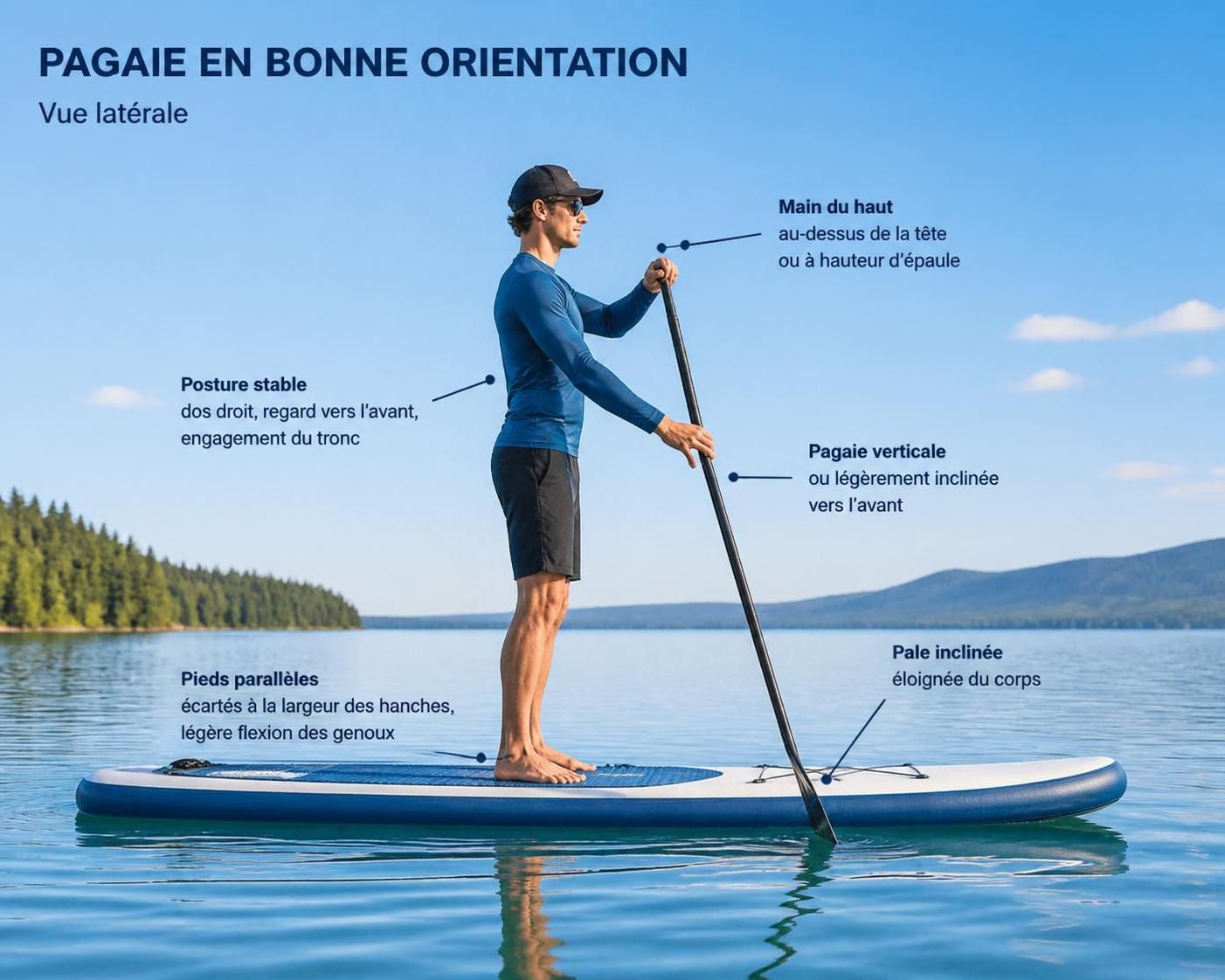 découvrez comment bien tenir votre pagaie en paddle pour maximiser votre efficacité et profiter pleinement de votre séance sur l'eau.