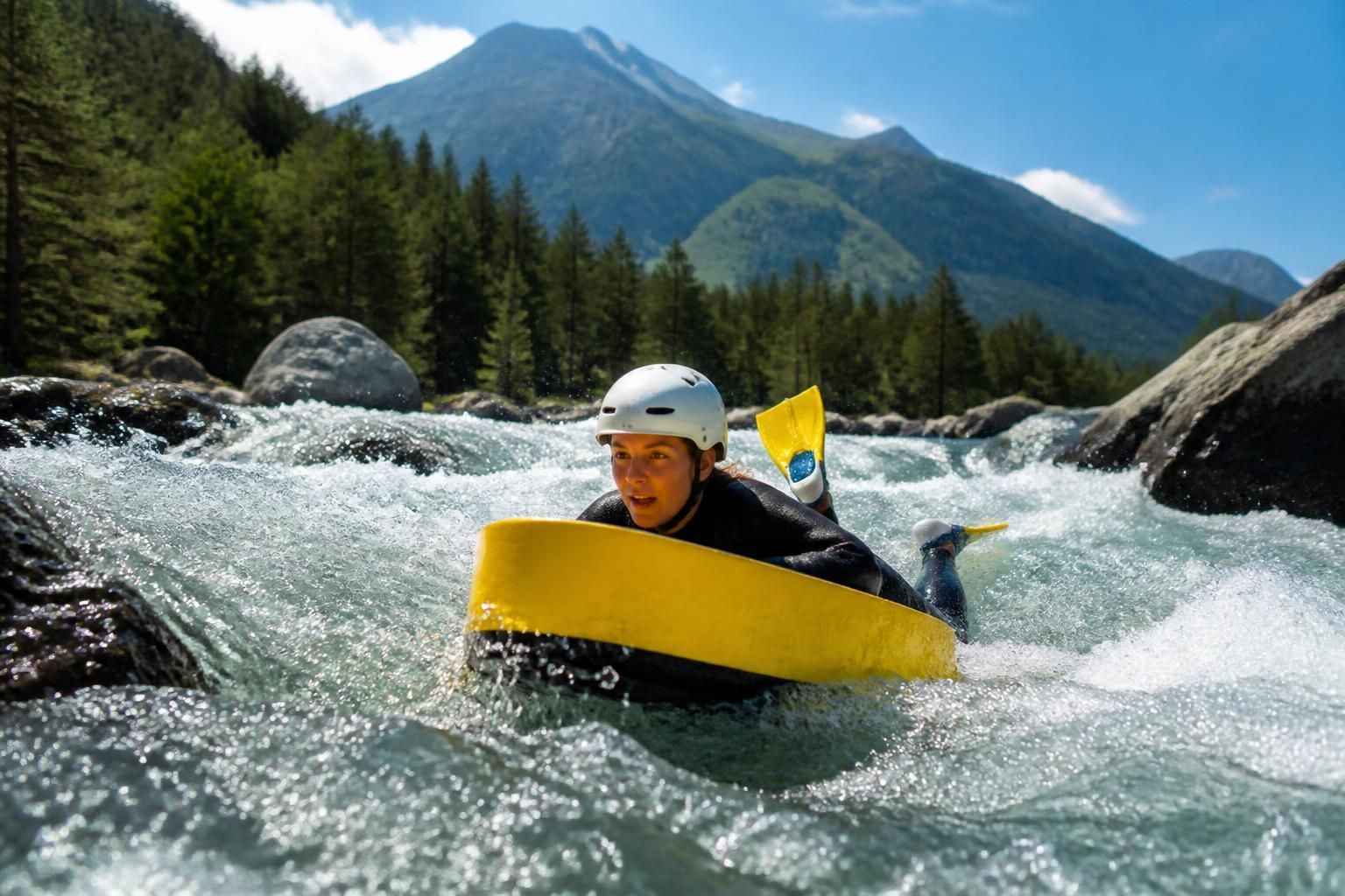 découvrez les meilleurs spots pour pratiquer l'hydrospeed dans les alpes et vivez une expérience unique de nage en eau vive au cœur de paysages époustouflants.