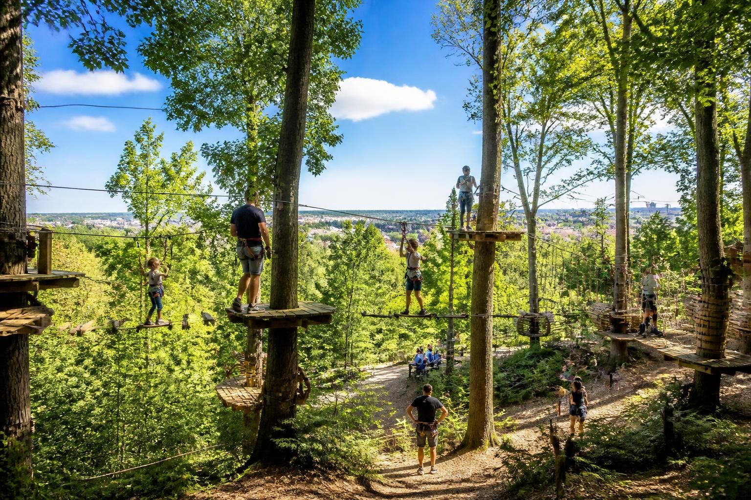 découvrez l'accrobranche à carquefou, un parc aventure unique aux portes de nantes offrant des parcours passionnants pour toute la famille.