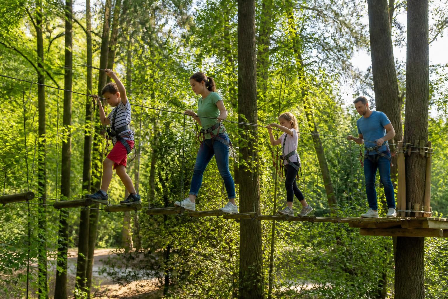 découvrez les meilleurs spots d'accrobranche à nantes pour une aventure en pleine nature près de chez vous. parfait pour petits et grands !