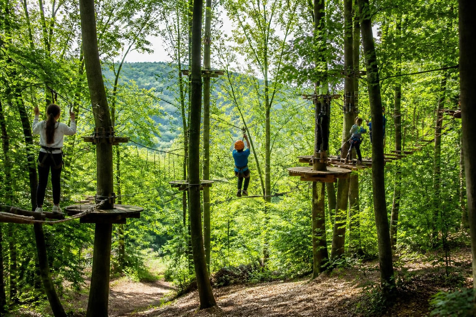 découvrez l'accrobranche à sannois au parc des buttes du parisis, une aventure en pleine nature idéale pour toute la famille, alliant plaisir et sensations fortes.
