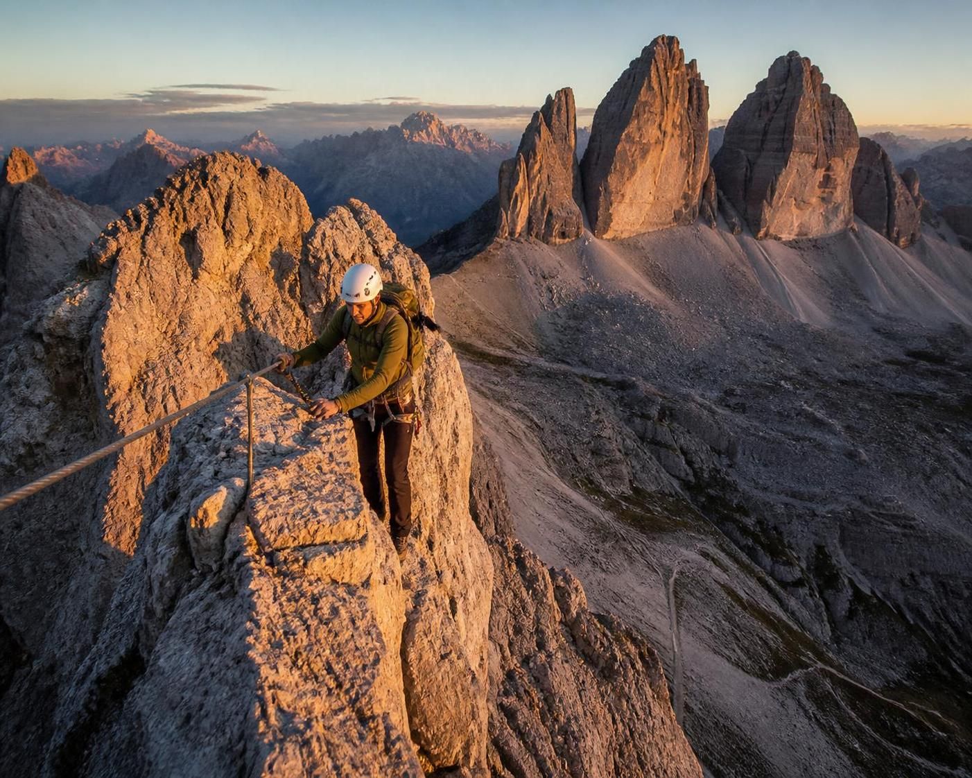 découvrez les itinéraires mythiques de via ferrata dans les dolomites, un terrain d'aventure unique pour les amateurs de sensations fortes et de paysages grandioses.