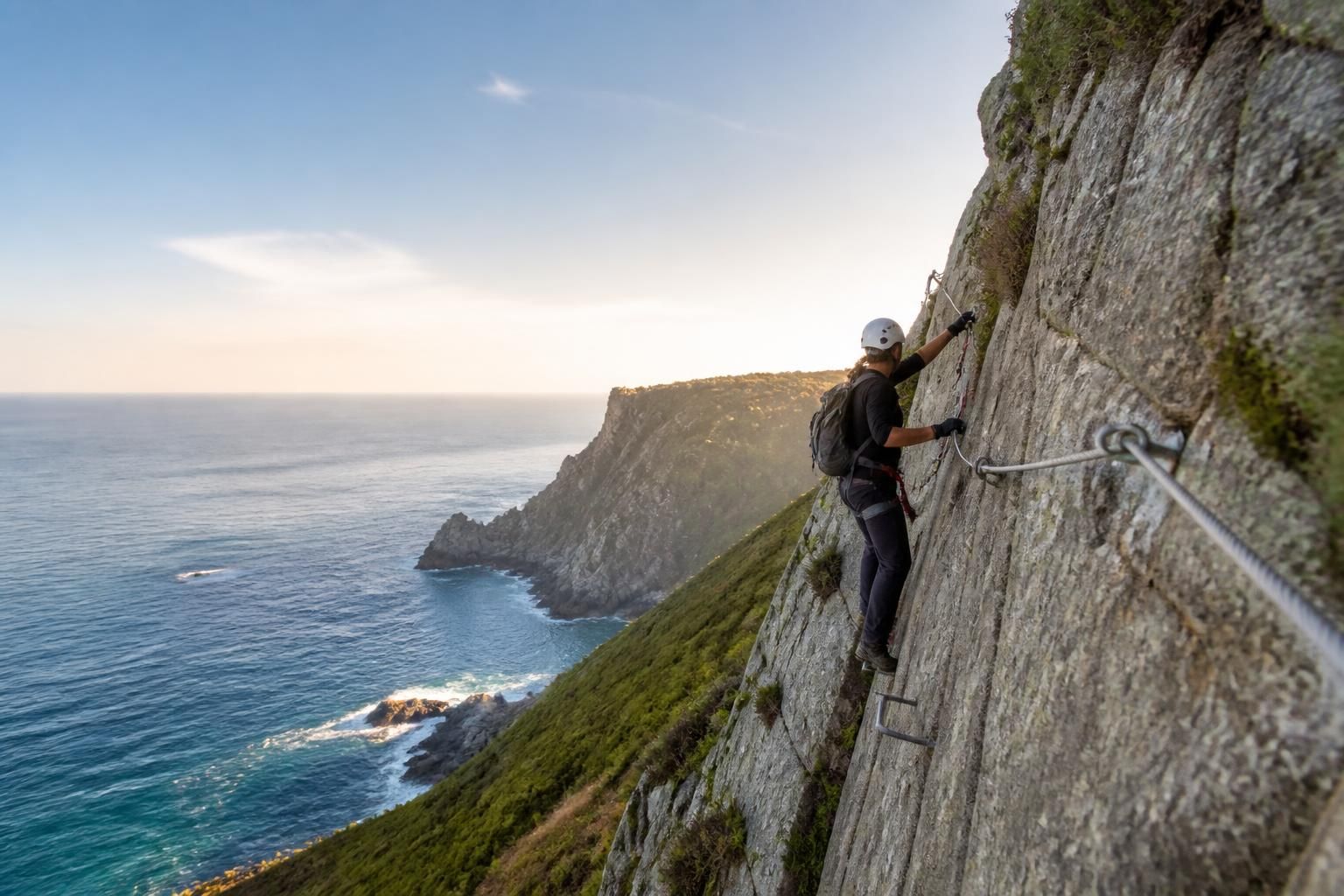 découvrez les rares parcours de via ferrata en bretagne, une aventure unique pour les amateurs de sensations fortes et de paysages exceptionnels.
